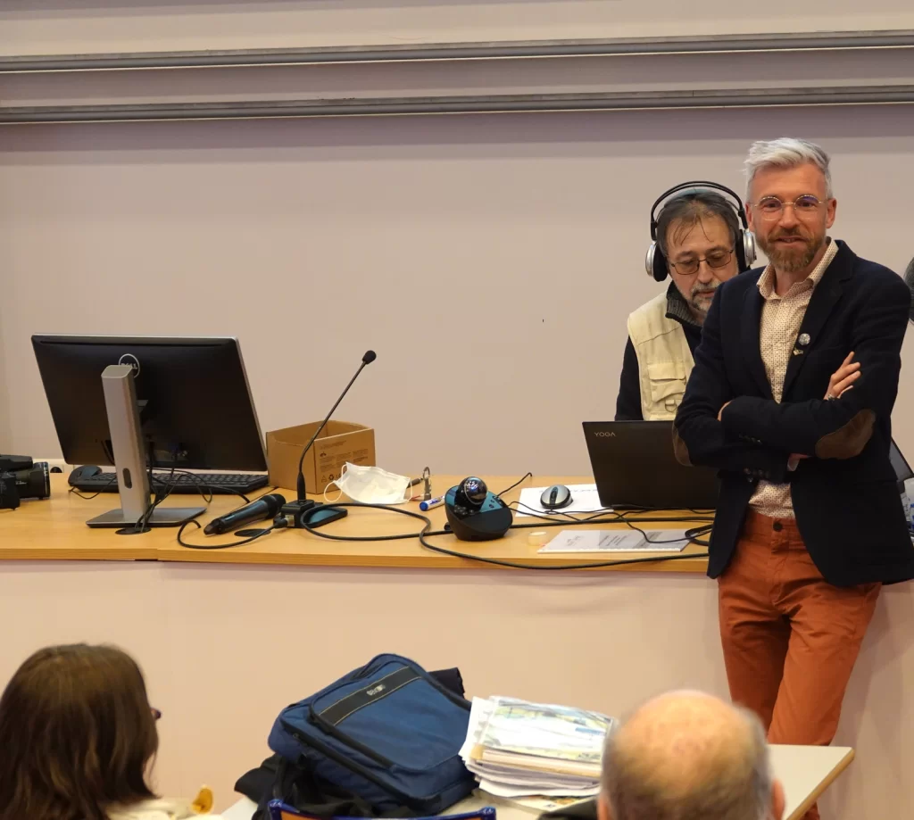 Intervenant à l'AG - le président