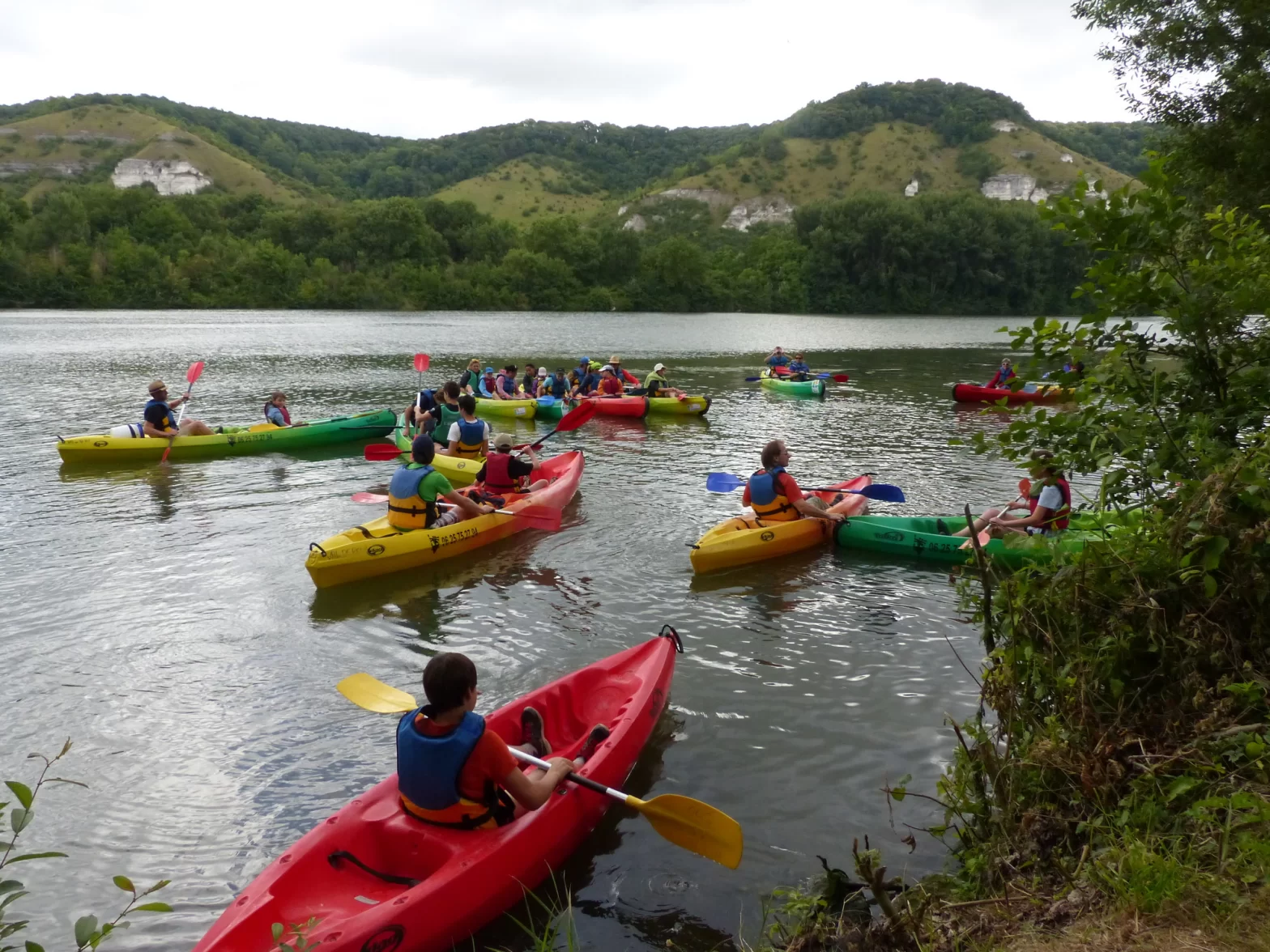 Kayak ornitho