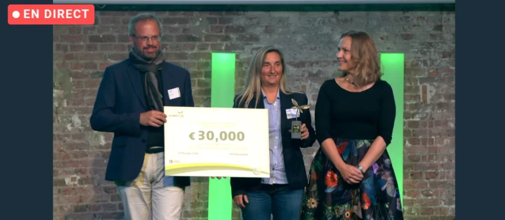Remise du prix QLA 2022 international pour la LPO Normandie