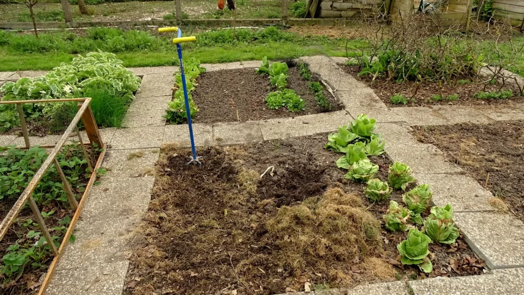 aérobêche au jardin