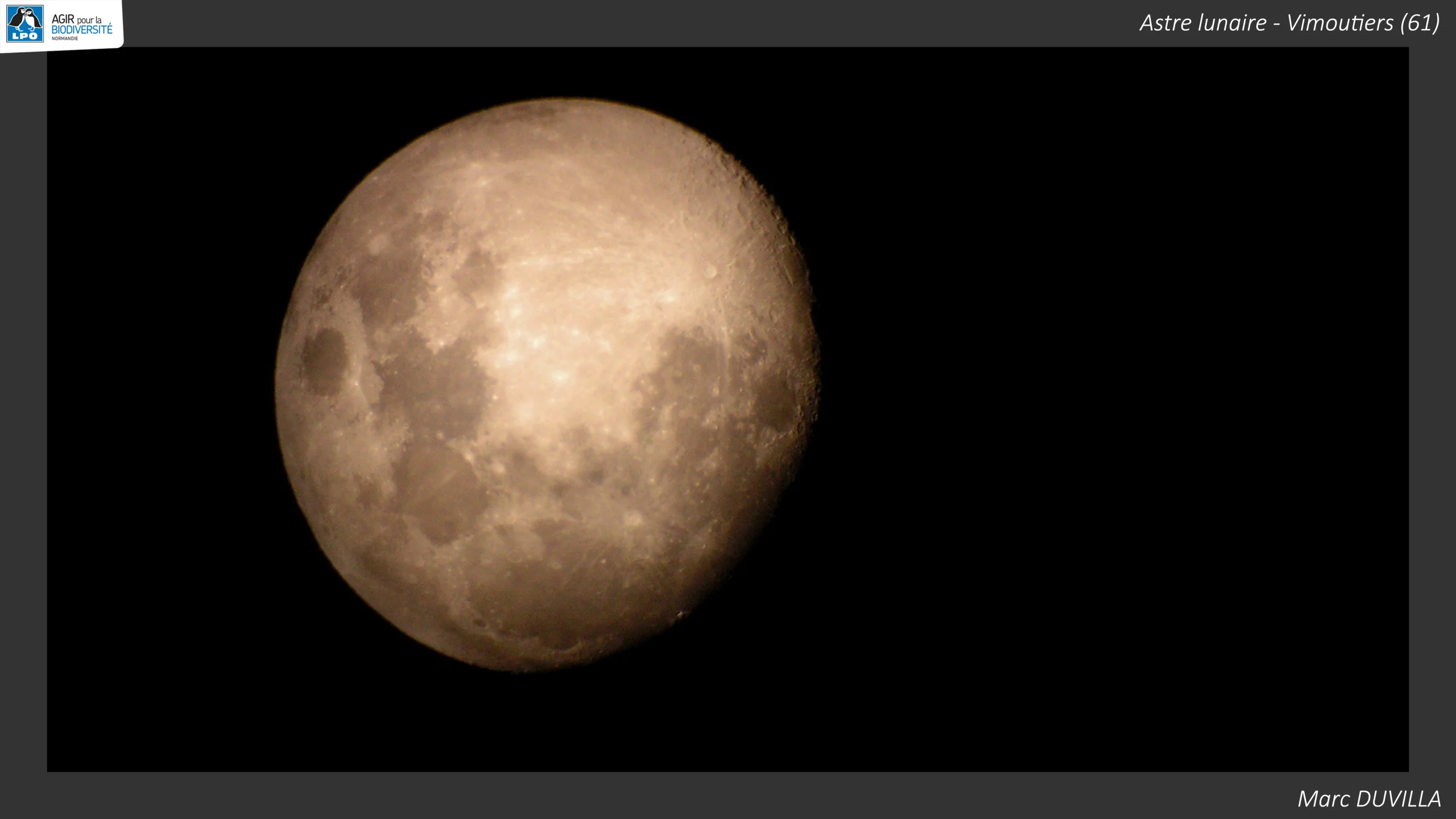 Ciel de nuit : Lune