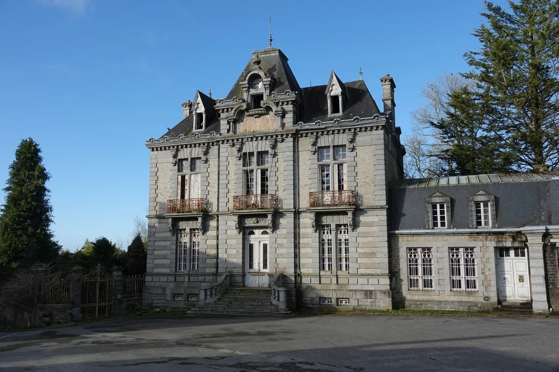 Château de Mortain dans la Manche