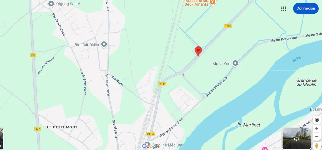 Plan du nouveau local de la LPO Normandie