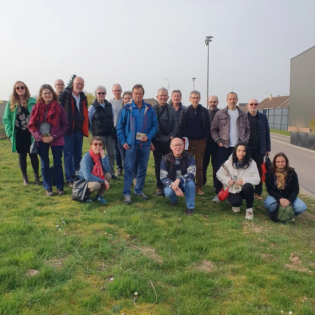 Les membres du groupe Busards dans l'Eure